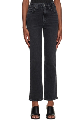 AGOLDE Black Vintage Bootcut Jeans