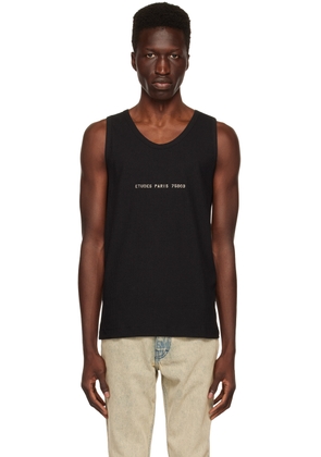 Études Black Pippen Tank Top