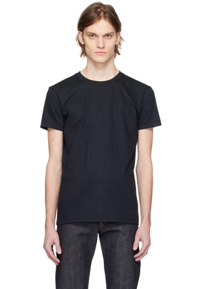 Naked & Famous Denim Black Circular T-Shirt