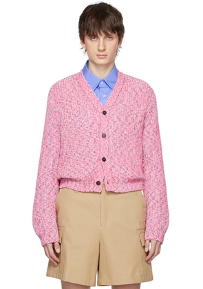 WOOYOUNGMI Pink Hardware Cardigan