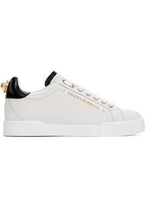 Dolce & Gabbana White Portofino Sneakers