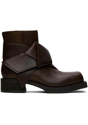 Acne Studios Brown Musubli Boots