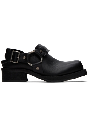 Acne Studios Black Buckle Loafers