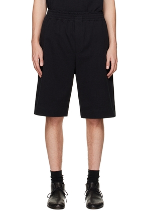 The Row Black Dovi Shorts