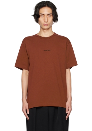 Helmut Lang Burgundy Inside Out T-Shirt