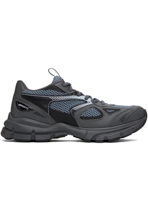 Axel Arigato Gray & Black Marathon Runner Sneakers
