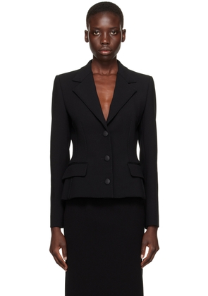 Dolce & Gabbana Black Single-Breasted Blazer