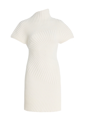 Cult Gaia - Luka Knit Cotton Mini Dress - White - XS - Moda Operandi