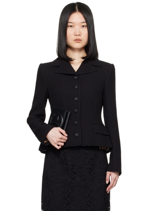 Dolce & Gabbana Black Padded Jacket