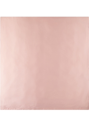 Tekla Pink Sateen Duvet Cover, Queen