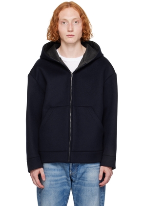 Valentino Navy Cashmere Coat
