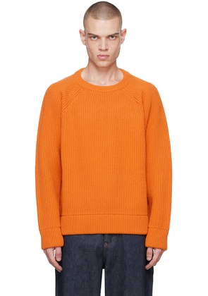 Valentino Orange Crewneck Sweater