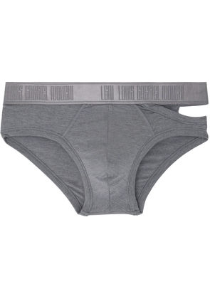 LGN Louis Gabriel Nouchi Gray Cutout Briefs