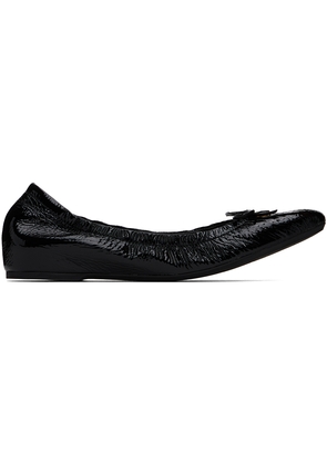 Valentino Garavani Black VLogo Signature Ballerina Flats