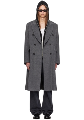 OUR LEGACY Gray Whale Coat
