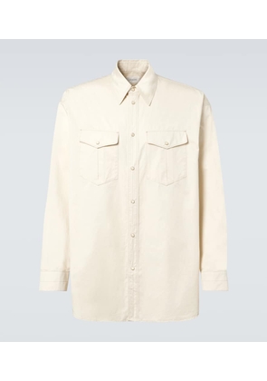 Lemaire Cotton satin Western shirt