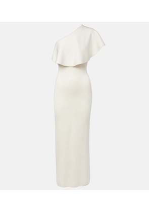 Altuzarra Vivi ruffled one-shoulder gown