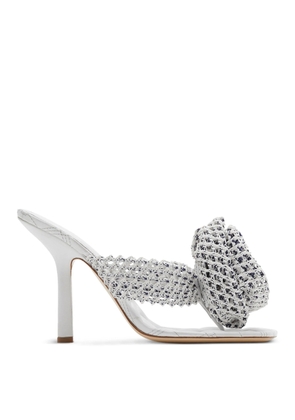 Burberry Crochet Rose 105mm Heeled Sandals