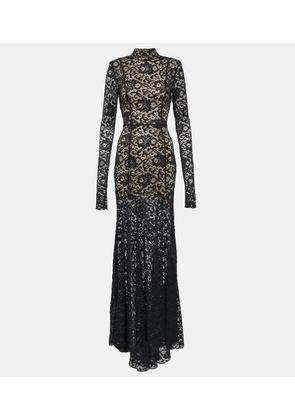 Rotate Lace maxi dress