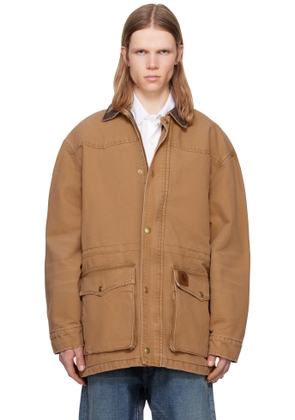 Carhartt Work In Progress Tan OG Santa Fe Coat