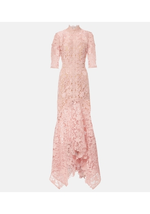 Costarellos Floral lace gown