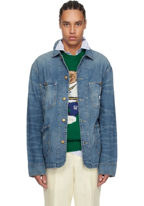 Polo Ralph Lauren Blue Denim Utility Jacket