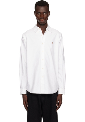Polo Ralph Lauren White Classic 'The Iconic Oxford' Shirt