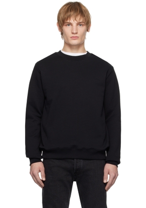 A. P.C. Black Standard 'A. P.C.' Brodé Sweatshirt
