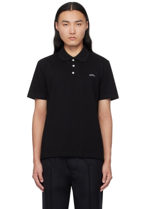 A. P.C. Black Standard Polo