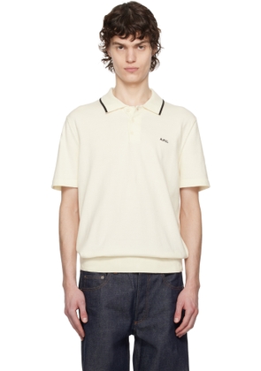 A. P.C. Off-White Fynn Polo