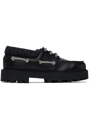 Givenchy Black Storm Boat Shoes