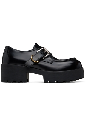 Givenchy Black Voyou Monk Loafers