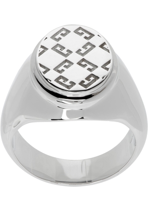 Givenchy Silver 2G Ring