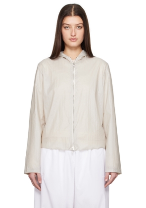 Gabriela Coll Garments Taupe No.258 Jacket