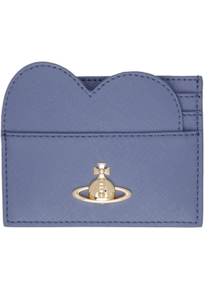 Vivienne Westwood Blue Heart Card Holder