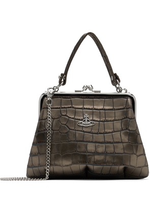 Vivienne Westwood Brown Granny Frame Bag