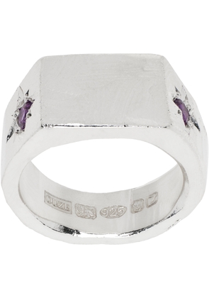 The Ouze SSENSE Exclusive Silver Magnum Signet Ring