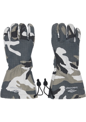 Balenciaga Multicolor 3B Sports Icon Ski Gloves