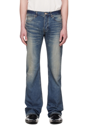 Balenciaga Blue Straight Fit Jeans
