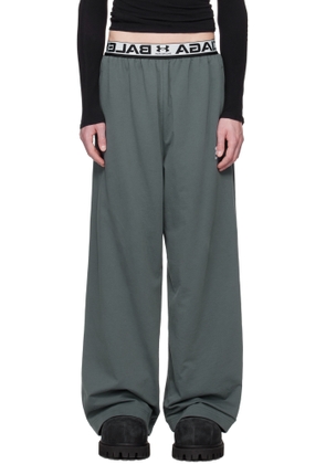 Balenciaga Black Under Armour Edition Layered Reversible Track Pants