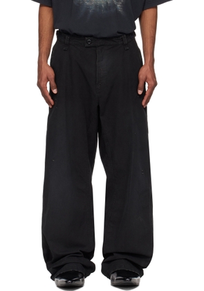 Balenciaga Black Minimal Trousers