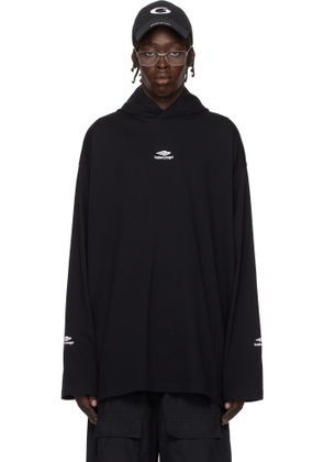 Balenciaga Black 3B Sport Ski Hoodie