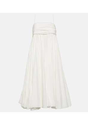 Khaite Lally cotton midi dress
