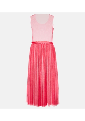 Noir Kei Ninomiya Tulle maxi dress