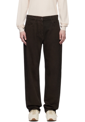 The Row Brown Bercy Jeans