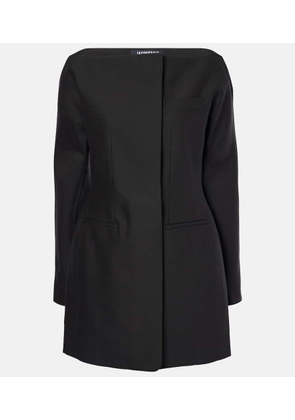 Jacquemus Spalla wool and silk minidress