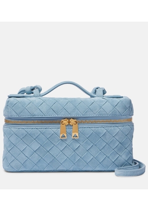 Bottega Veneta Bang Bang Intrecciato suede vanity bag