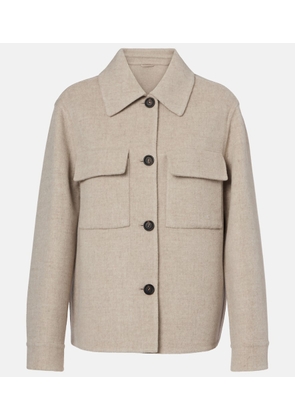 Brunello Cucinelli Wool and cashmere overshirt