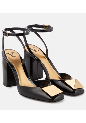 Valentino Garavani One Stud patent leather pumps
