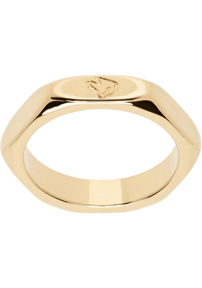 IN GOLD WE TRUST PARIS Gold Little Nut Ring
